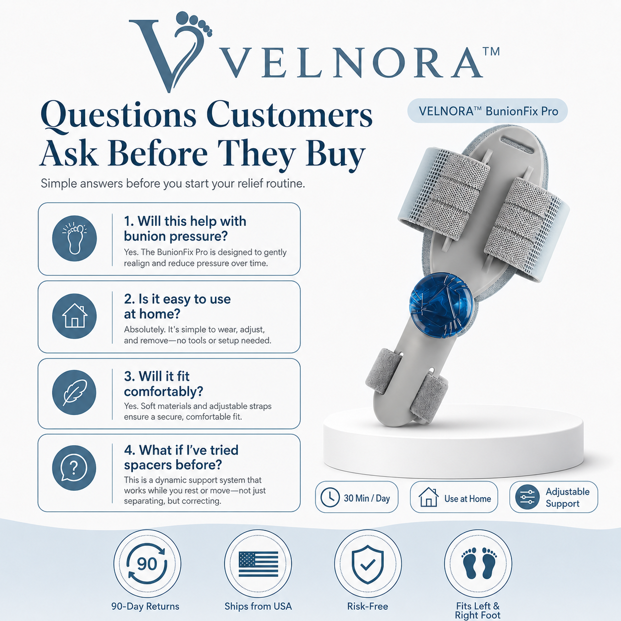 Velnora™ BunionFix Pro