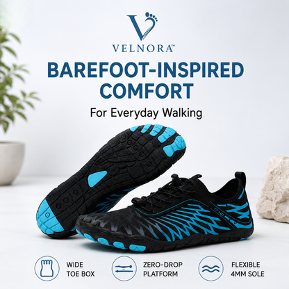 Velnora™ ZeroStep Pro — Barefoot Shoes for Back Pain Relief