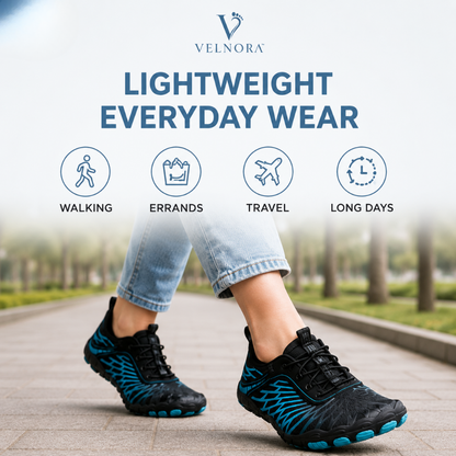 Velnora™ ZeroStep Pro — Barefoot Shoes for Back Pain Relief