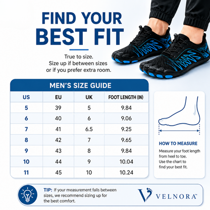 Velnora™ ZeroStep Pro — Barefoot Shoes for Back Pain Relief